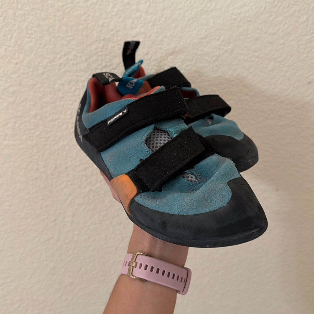 Scarpa Force V Women'ss Climbingg Shoes Size US 8/ EU 39 1/2
